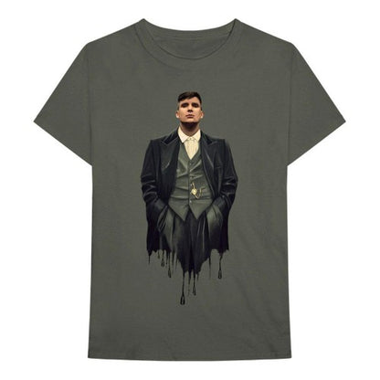 Front - Peaky Blinders Unisex Adult Dripping Tommy Cotton T-Shirt