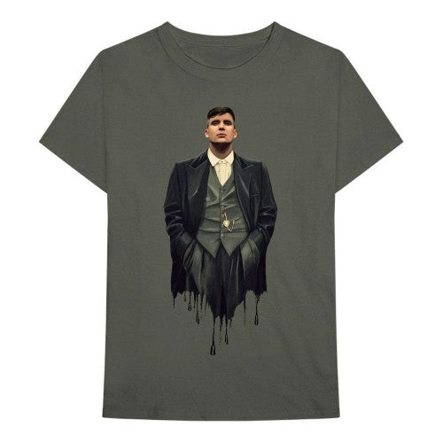 Front - Peaky Blinders Unisex Adult Dripping Tommy Cotton T-Shirt