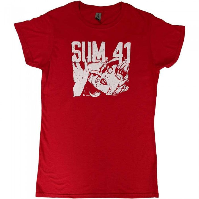 Front - Sum 41 Womens/Ladies Embrace Cotton T-Shirt
