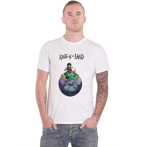 Front - Yusuf / Cat Stevens Unisex Adult King Of A Land T-Shirt