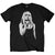 Front - Debbie Harry Unisex Adult Open Mic Cotton T-Shirt