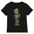 Front - Guardians Of The Galaxy Unisex Adult Groot Wave T-Shirt