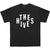 Front - The Hives Unisex Adult Stacked Logo T-Shirt