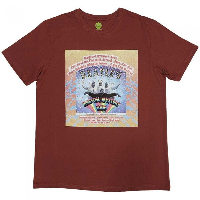 Front - The Beatles Unisex Adult Magical Mystery Tour Album Cover T-Shirt