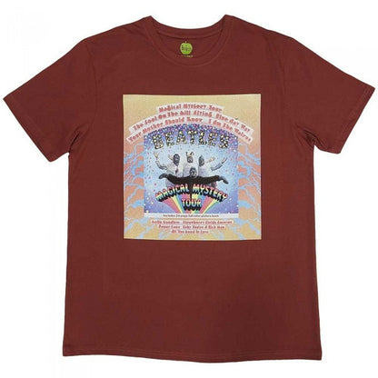 Front - The Beatles Unisex Adult Magical Mystery Tour Album Cover T-Shirt