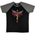Front - Nirvana Unisex Adult Angelic Raglan T-Shirt