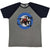 Front - The Jam Unisex Adult Vintage Logo Raglan T-Shirt