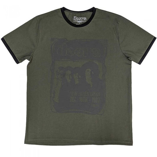 Front - The Doors Unisex Adult New Haven Frame T-Shirt