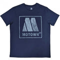 Front - Motown Records Unisex Adult Vintage Logo T-Shirt
