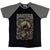 Front - Pantera Unisex Adult Serpent Skull Cotton Raglan T-Shirt