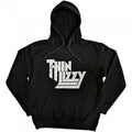 Front - Thin Lizzy Unisex Adult Stacked Logo Hoodie