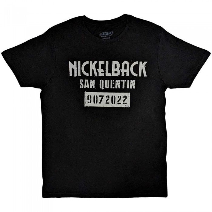 Front - Nickelback Unisex Adult San Quentin T-Shirt