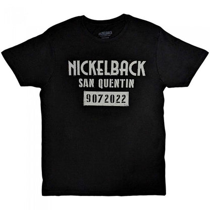 Front - Nickelback Unisex Adult San Quentin T-Shirt
