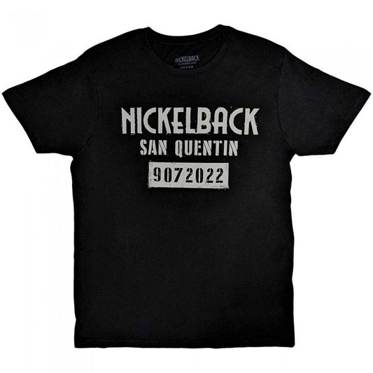 Front - Nickelback Unisex Adult San Quentin T-Shirt
