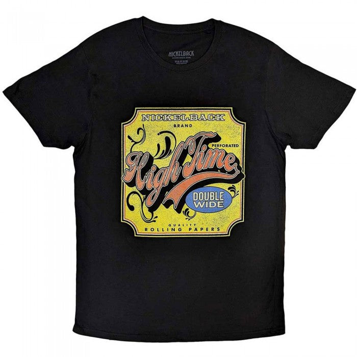 Front - Nickelback Unisex Adult High Time Cotton T-Shirt