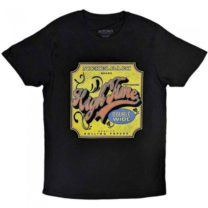 Front - Nickelback Unisex Adult High Time Cotton T-Shirt