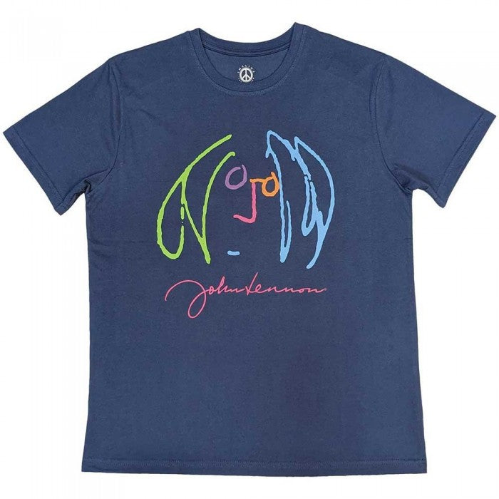 Front - John Lennon Unisex Adult Self Portrait T-Shirt
