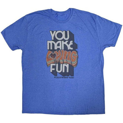 Front - Fleetwood Mac Unisex Adult You Make Loving Fun T-Shirt