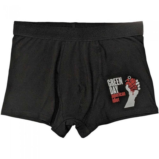 Front - Green Day Unisex Adult American Idiot Boxer Shorts