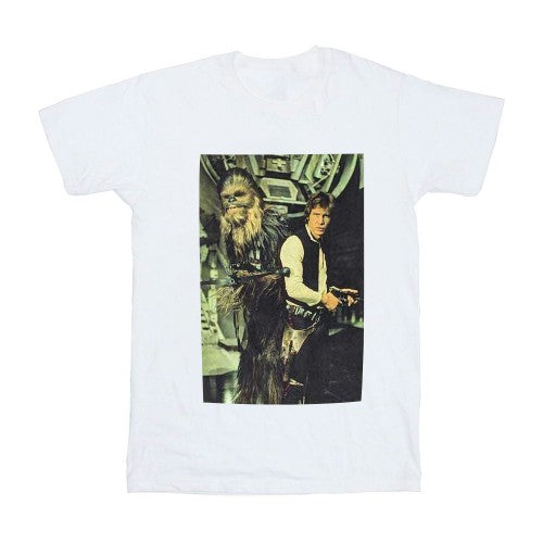 Front - Star Wars Unisex Adult Chewbacca Stare T-Shirt