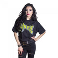 Front - Ghost Unisex Adult Keyline Logo T-Shirt