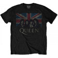 Front - Queen Unisex Adult Union Jack T-Shirt