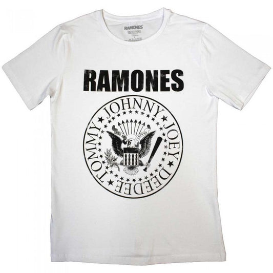 Front - Ramones Womens/Ladies Presidential Seal T-Shirt