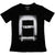 Front - The 1975 Womens/Ladies Black Tour T-Shirt