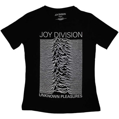 Front - Joy Division Womens/Ladies Unknown Pleasures T-Shirt