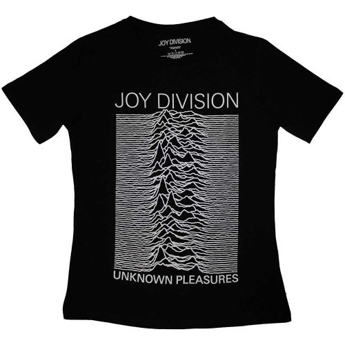 Front - Joy Division Womens/Ladies Unknown Pleasures T-Shirt