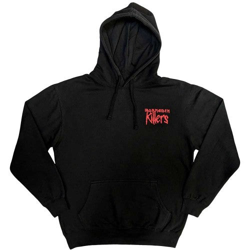 Front - Iron Maiden Unisex Adult Killers Eddie Pullover Hoodie