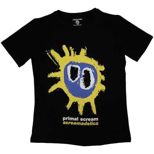 Front - Primal Scream Womens/Ladies Screamadelica T-Shirt