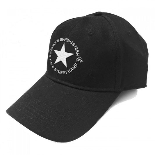 Front - Bruce Springsteen Unisex Adult Star Logo Baseball Cap