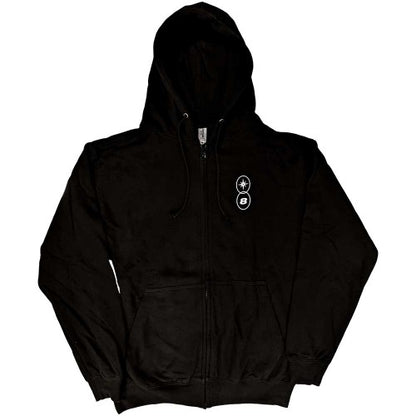 Front - Dream Theater Unisex Adult Top Of The World Tour 2022 Zipped Hoodie