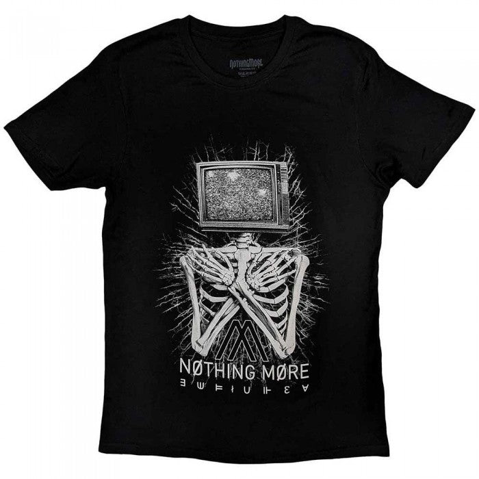 Front - Nothing More Unisex Adult Not Machines Cotton T-Shirt