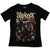 Front - Slipknot Womens/Ladies Come Play Dying Back Print T-Shirt