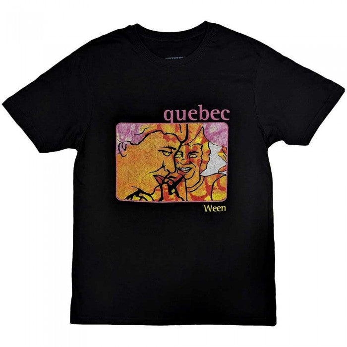 Front - Ween Unisex Adult Quebec Cotton T-Shirt