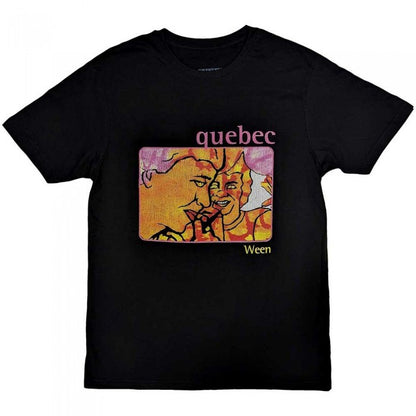 Front - Ween Unisex Adult Quebec Cotton T-Shirt