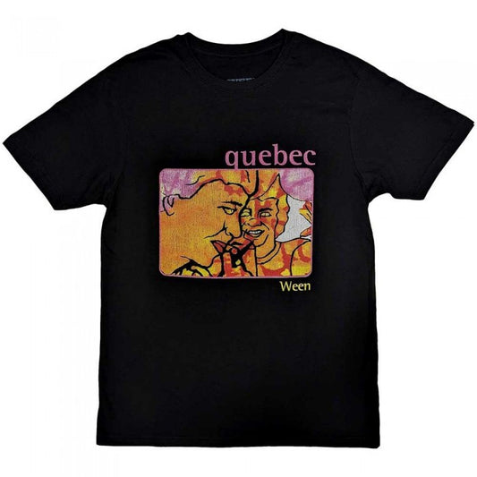 Front - Ween Unisex Adult Quebec Cotton T-Shirt