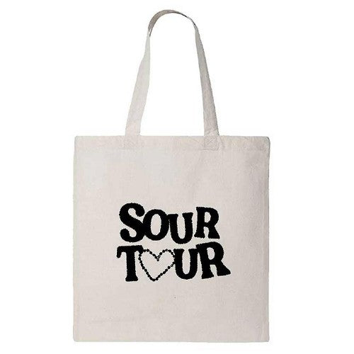 Front - Olivia Rodrigo Sour Tour Tote Bag