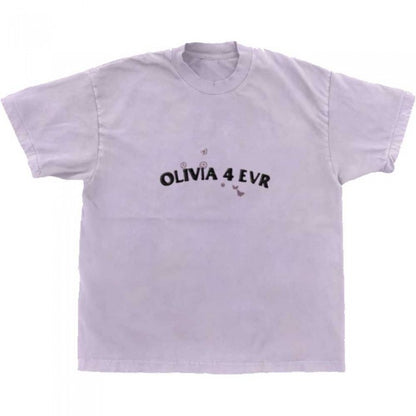 Front - Olivia Rodrigo Unisex Adult Olivia 4 Evr Brutal T-Shirt