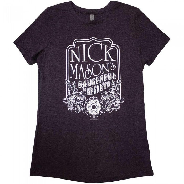 Front - Nick Mason´s Saucerful Of Secrets Womens/Ladies Flower T-Shirt
