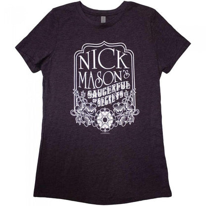 Front - Nick Mason´s Saucerful Of Secrets Womens/Ladies Flower T-Shirt