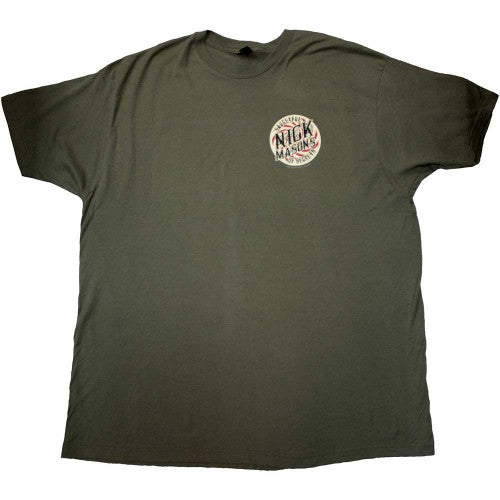 Front - Nick Mason´s Saucerful Of Secrets Unisex Adult Tour 2019 Back Print T-Shirt