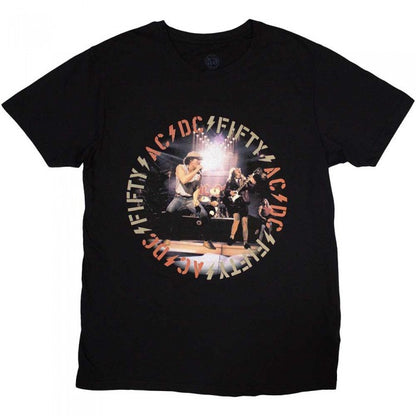 Front - AC/DC Unisex Adult Live! T-Shirt