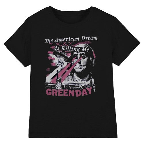 Front - Green Day Unisex Adult American Dream T-Shirt