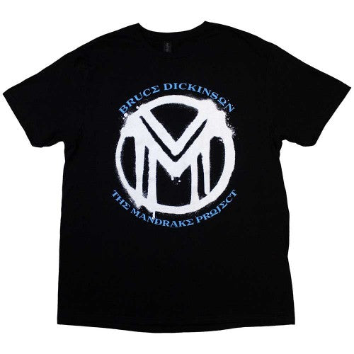 Front - Bruce Dickinson Unisex Adult The Mandrake Project Back Print T-Shirt