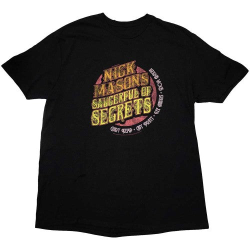 Front - Nick Mason´s Saucerful Of Secrets Unisex Adult Europe Tour 2023 Back Print T-Shirt