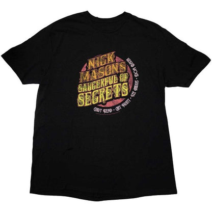 Front - Nick Mason´s Saucerful Of Secrets Unisex Adult Europe Tour 2023 Back Print T-Shirt