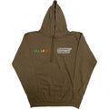 Front - Bob Marley Unisex Adult One Love Wailers Mic Photo Embroidered Hoodie